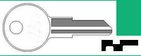 1250 Single Sided Key Anderson-Hickey Steelcraft Harrison desks